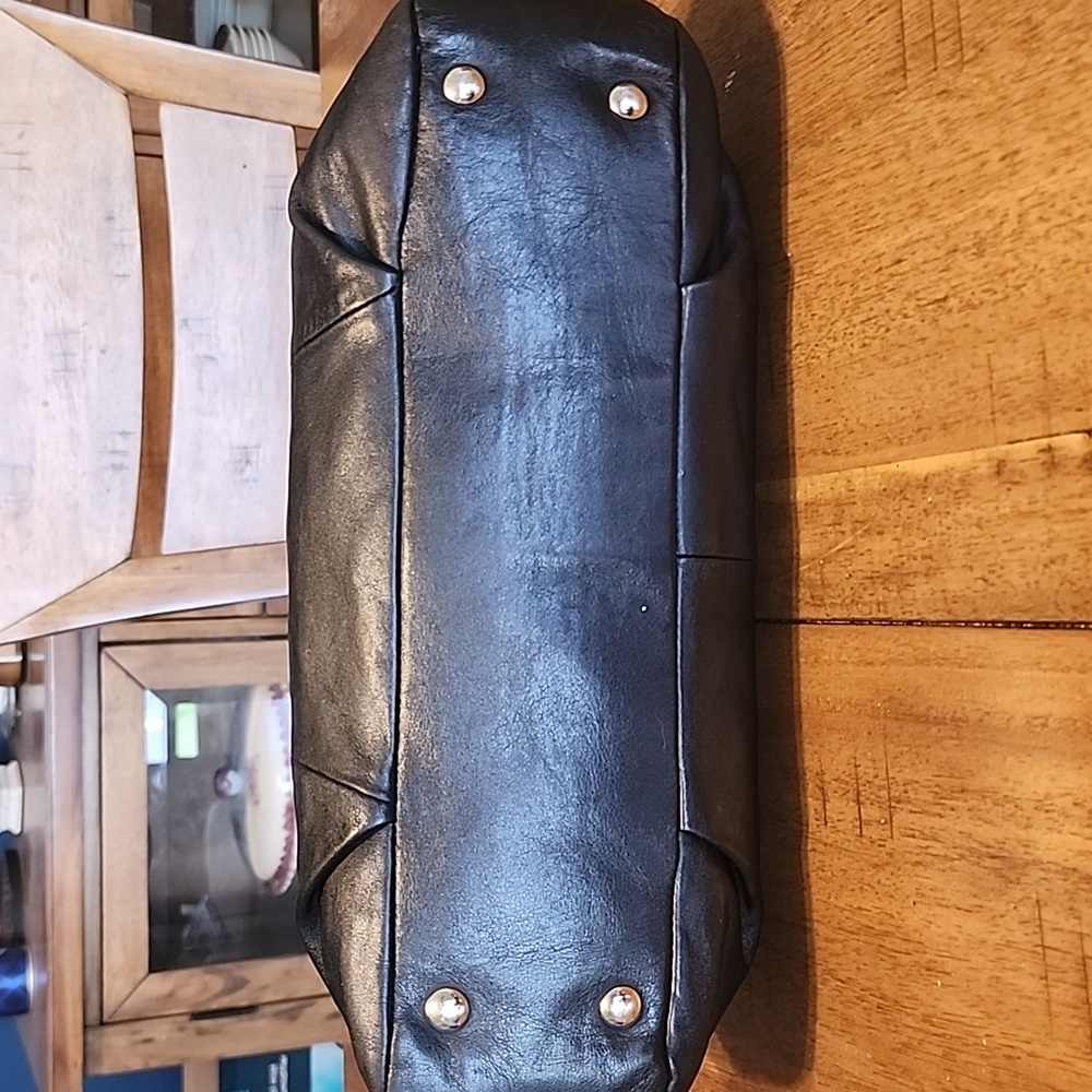 Coach SOHO Black Leather Shoulder Bag - Picture 5 of 16